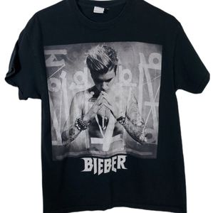 Justin Bieber Purpose Tour tee. Size Medium